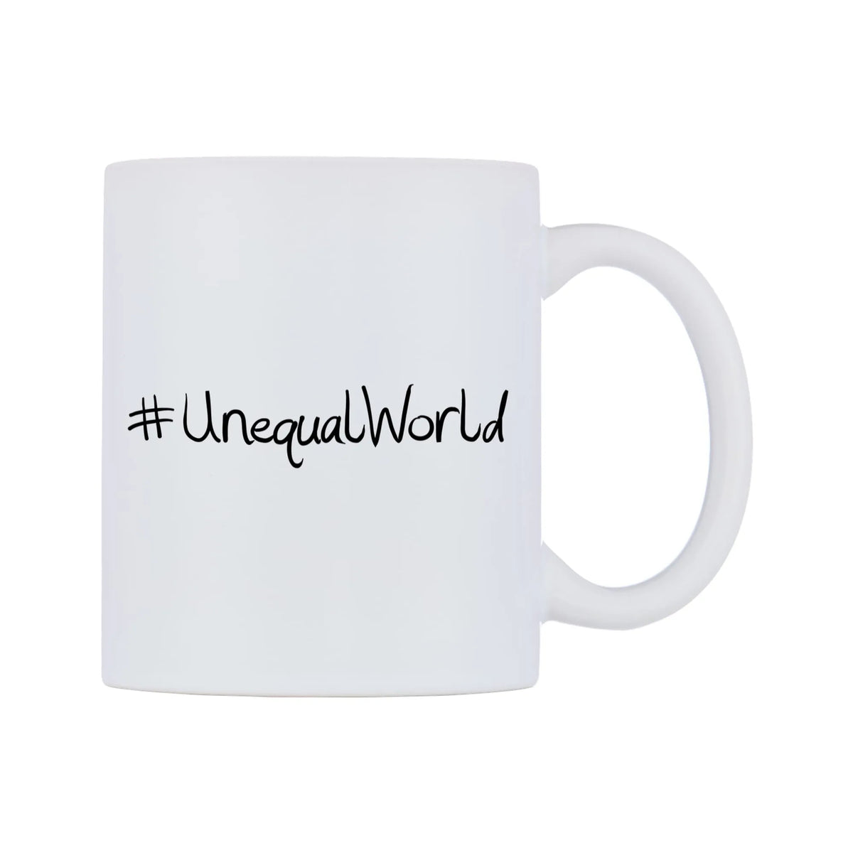 UnequalWorld Mug — mug, left side, on a white background