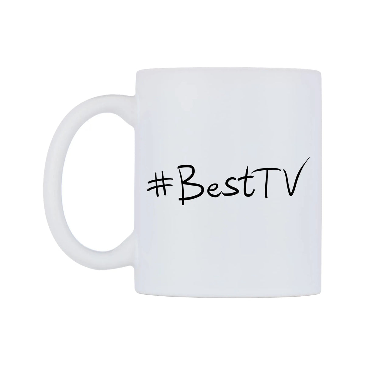 BestTV Mug — mug, right side, on a white background