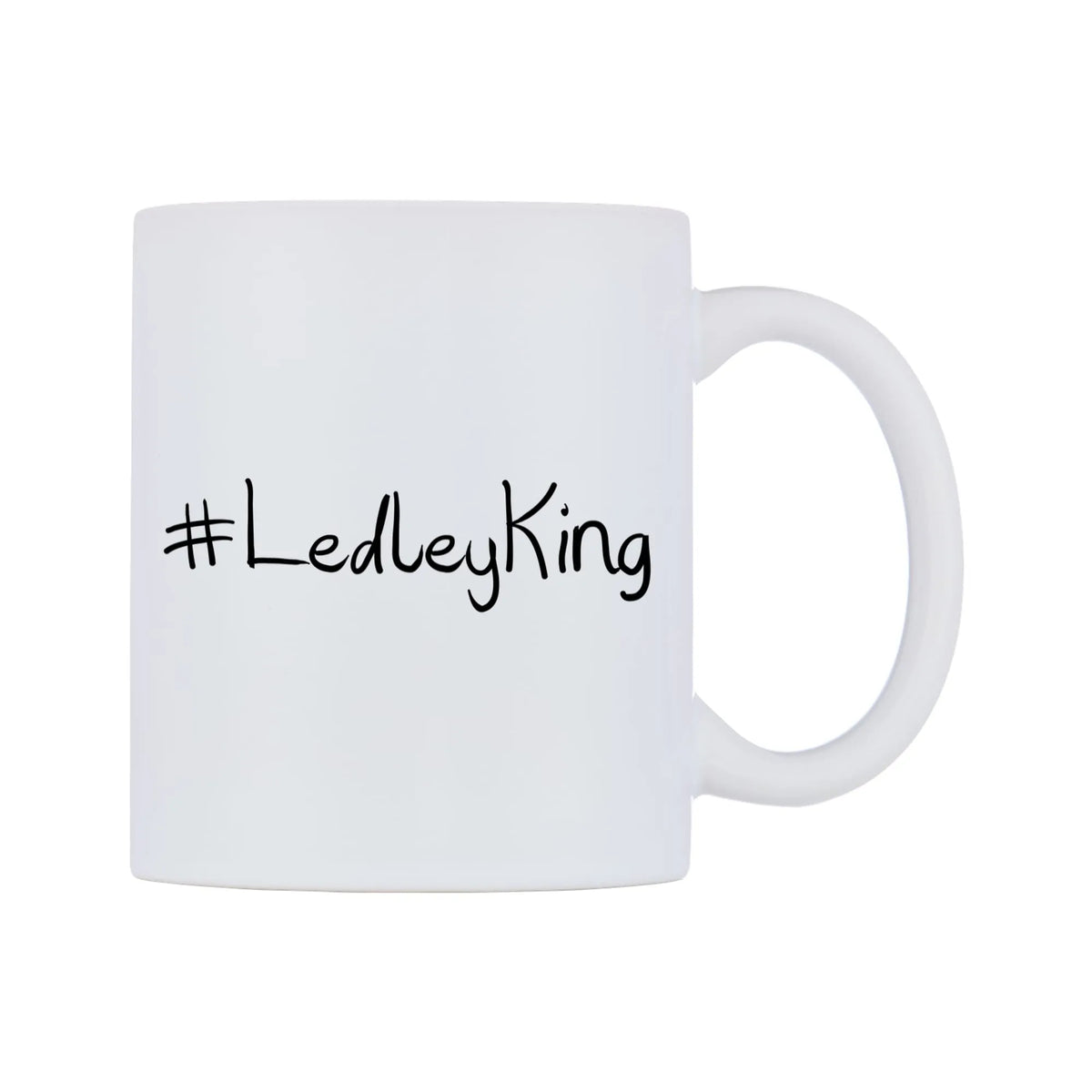 LedleyKing Mug — mug, left side, on a white background