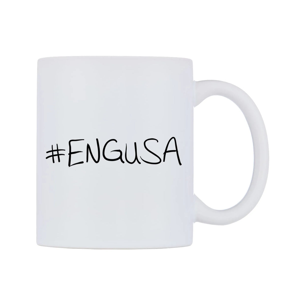 ENGUSA Mug — mug, left side, on a white background