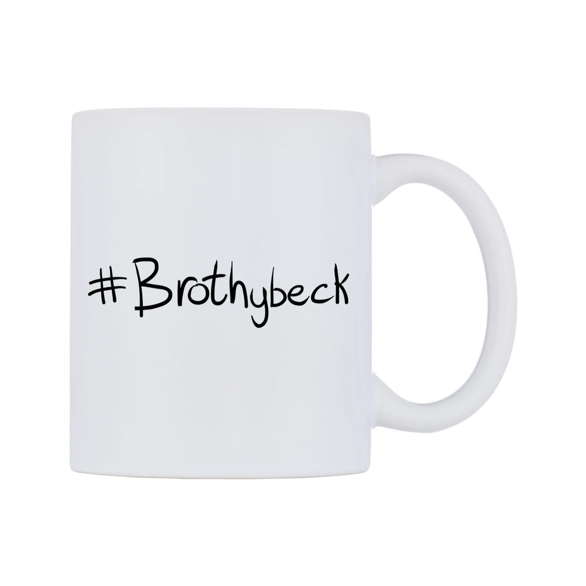 Brothybeck Mug — mug, left side, on a white background