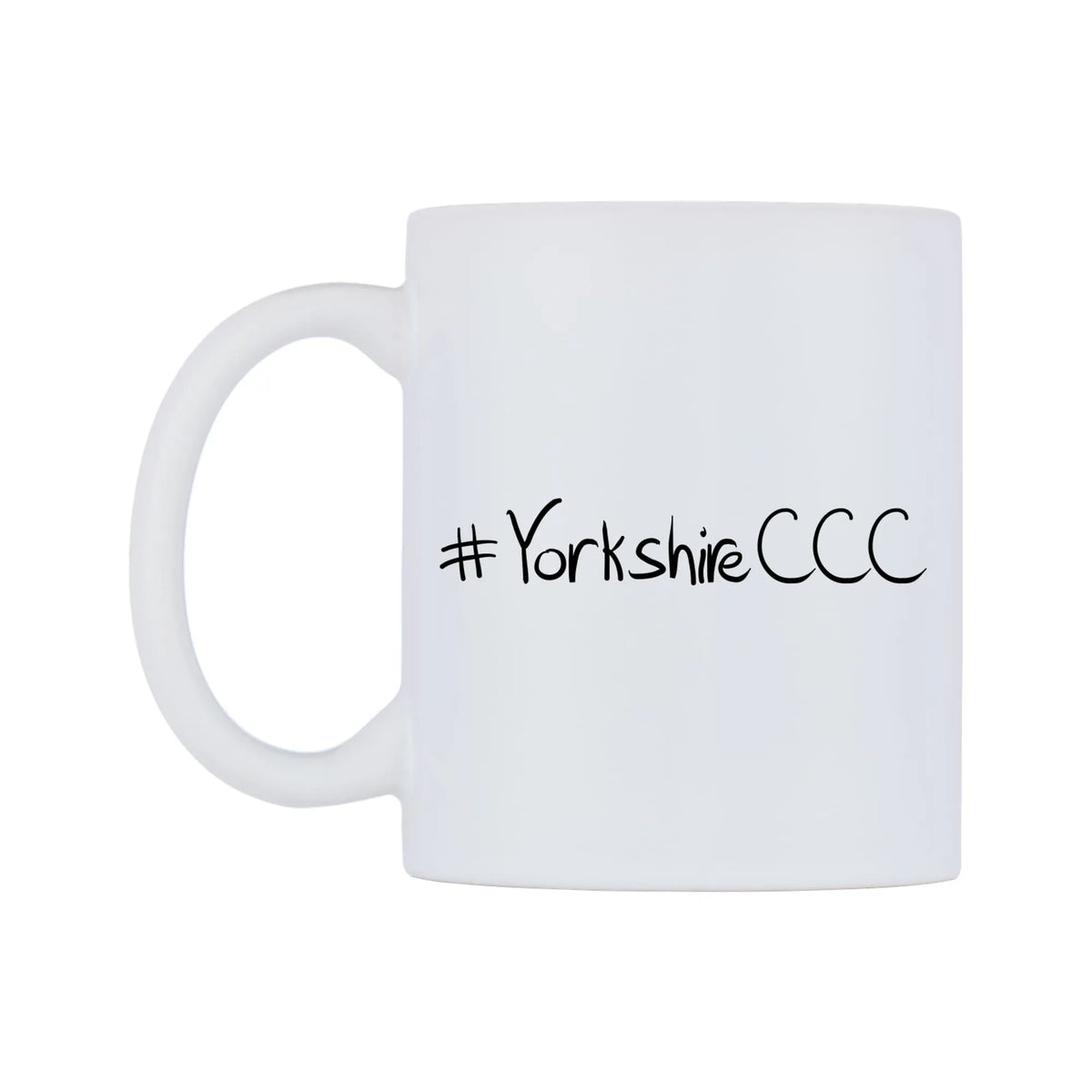 YorkshireCCC Mug — mug, right side, on a white background