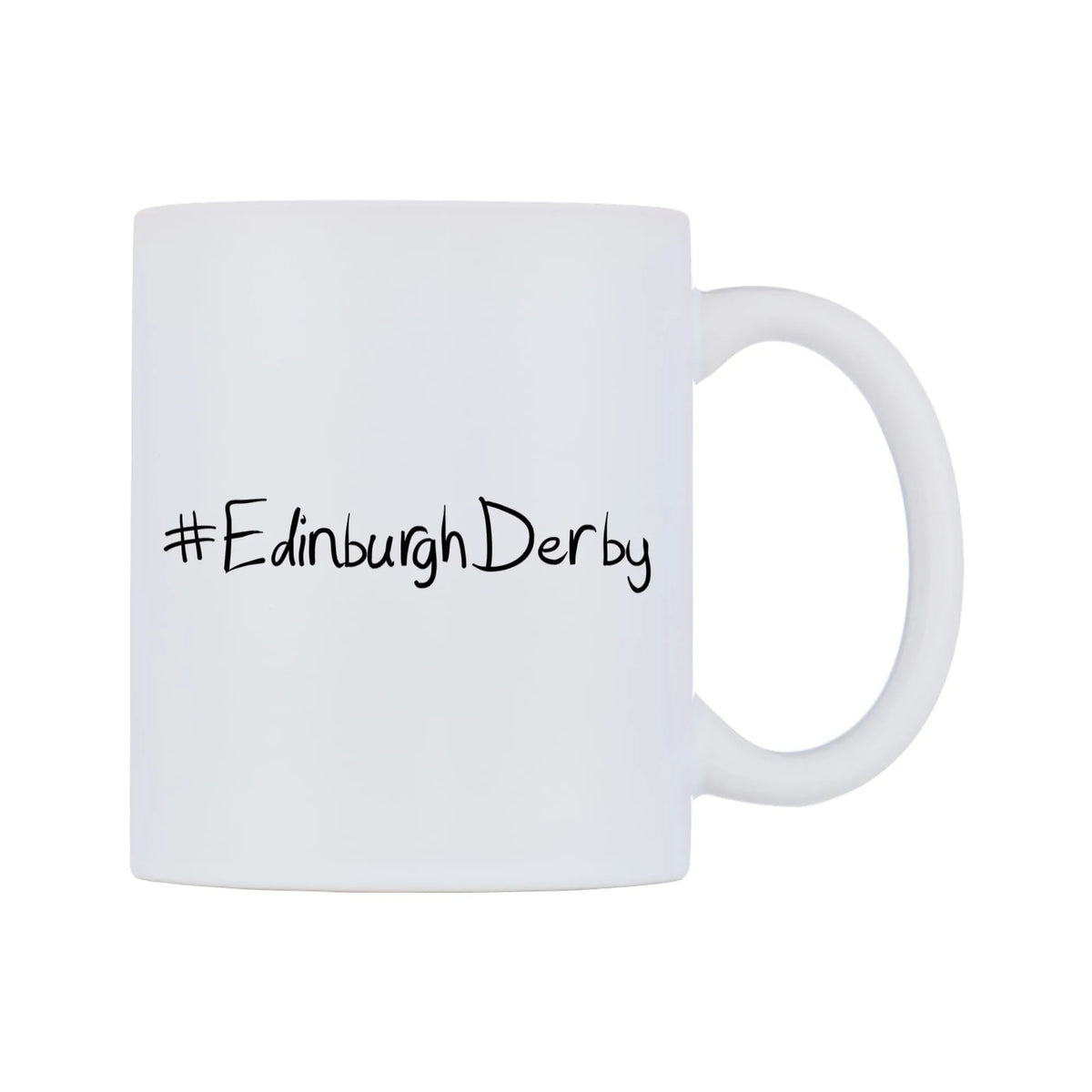 EdinburghDerby Mug — mug, left side, on a white background