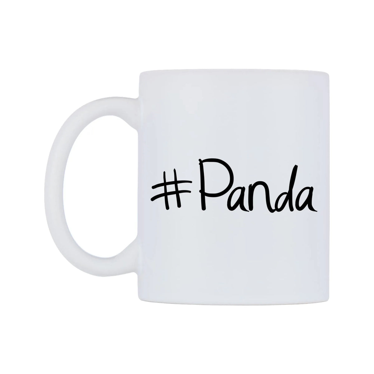 Panda Mug — mug, right side, on a white background