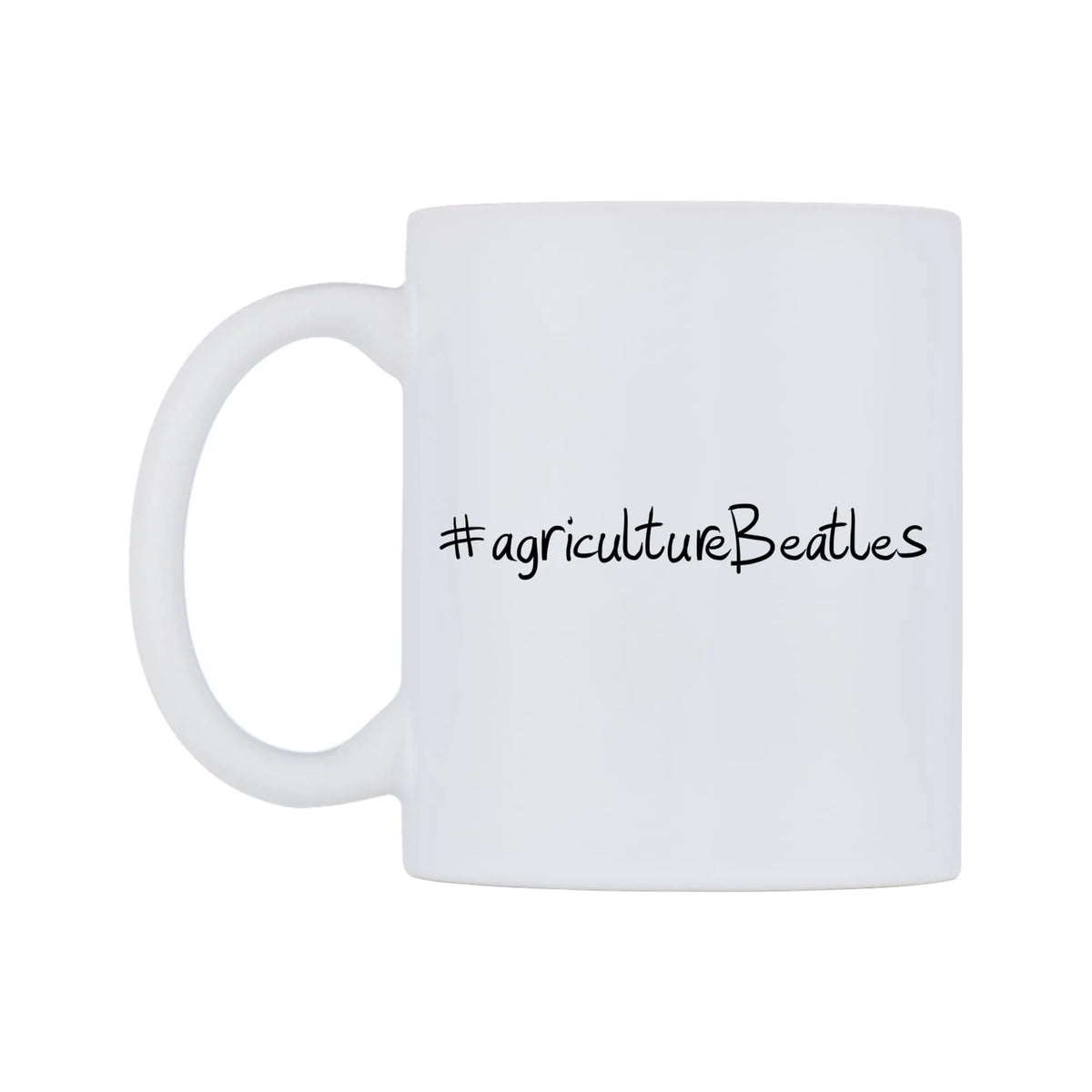 agricultureBeatles Mug — mug, right side, on a white background