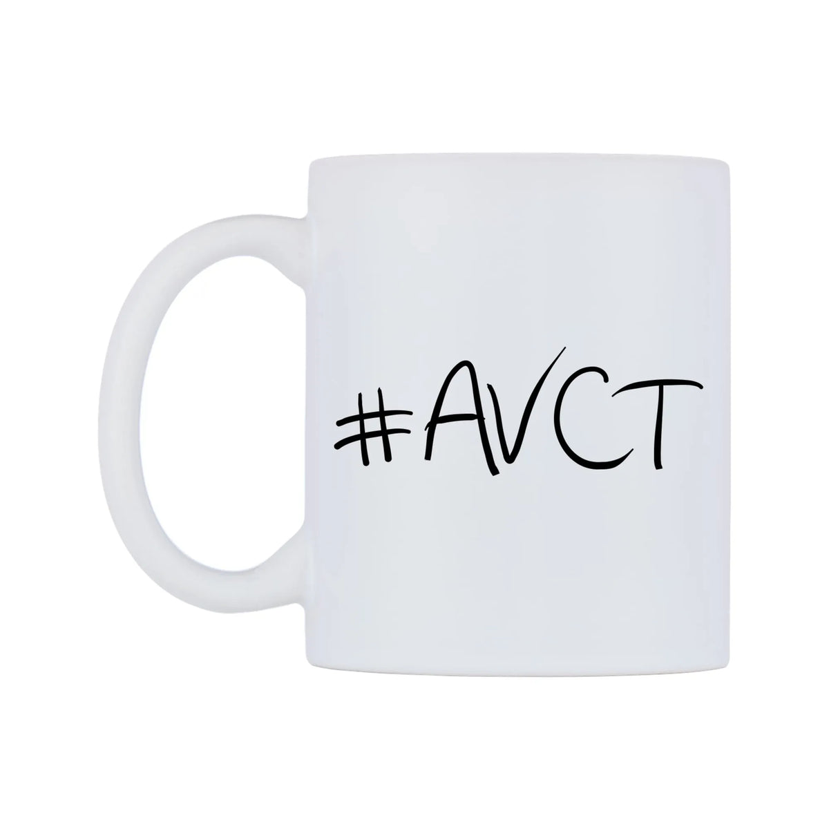 AVCT Mug — mug, right side, on a white background