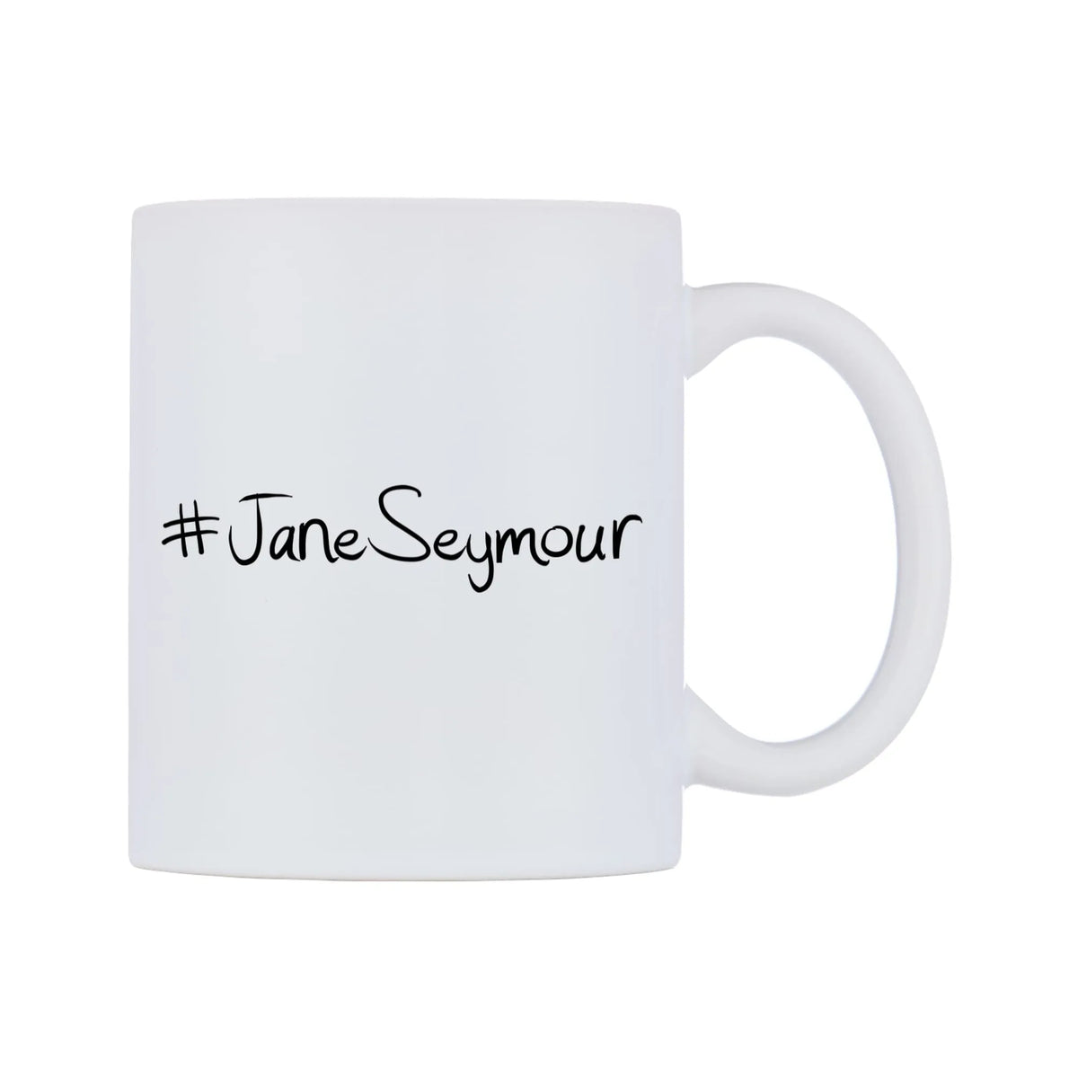 JaneSeymour Mug — mug, left side, on a white background