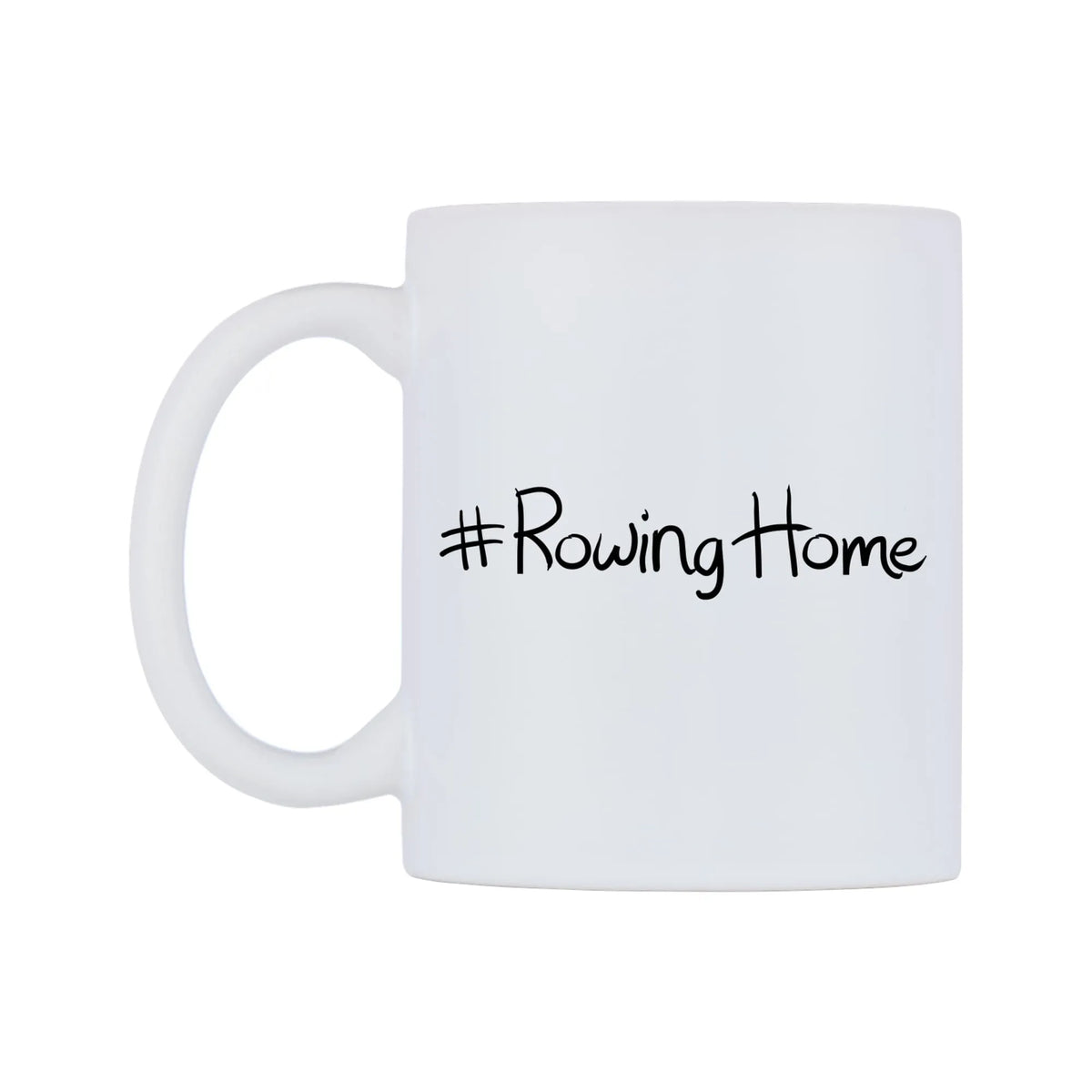 RowingHome Mug — mug, right side, on a white background