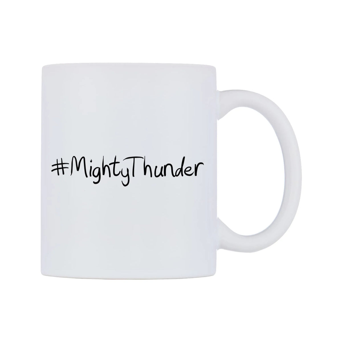 MightyThunder Mug — mug, left side, on a white background