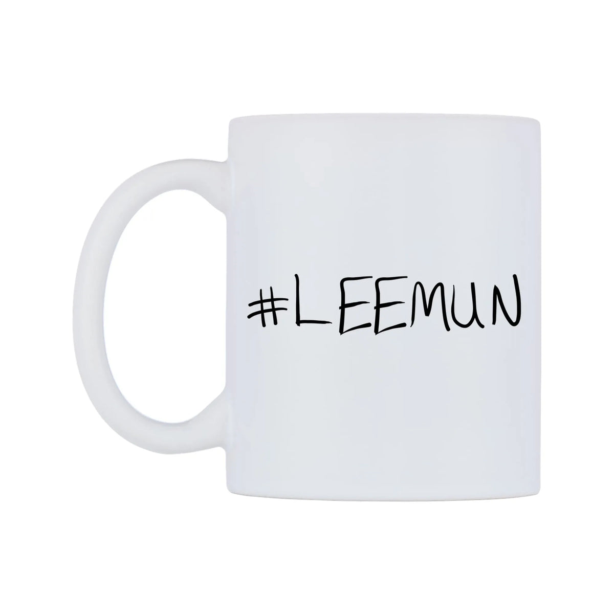LEEMUN Mug — mug, right side, on a white background