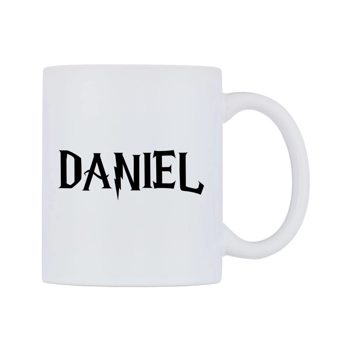 Daniel - Wizard Themed Mug — mug, left side, on a white background