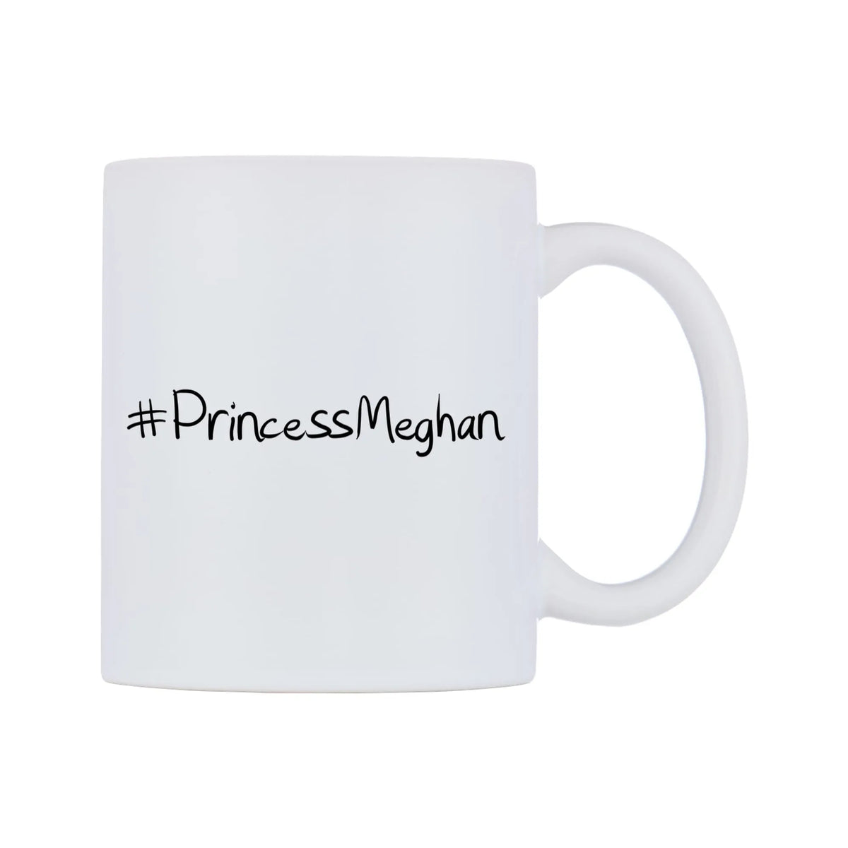 PrincessMeghan Mug — mug, left side, on a white background