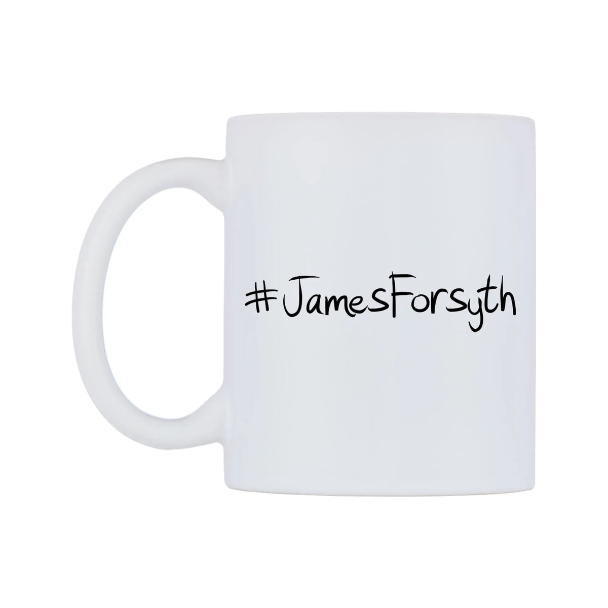 JamesForsyth Mug — mug, right side, on a white background