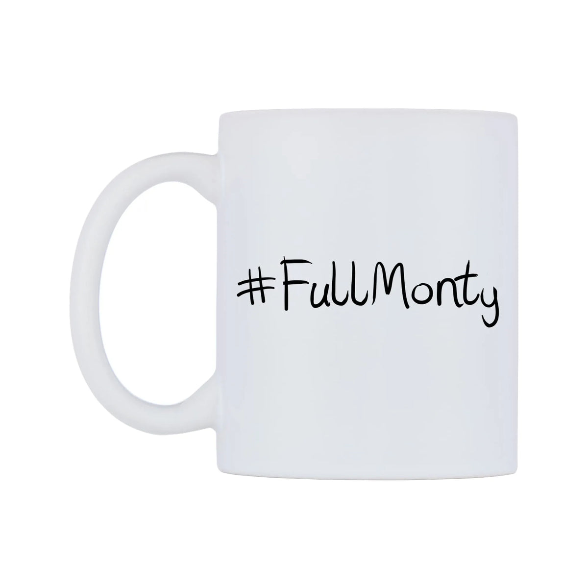 FullMonty Mug — mug, right side, on a white background