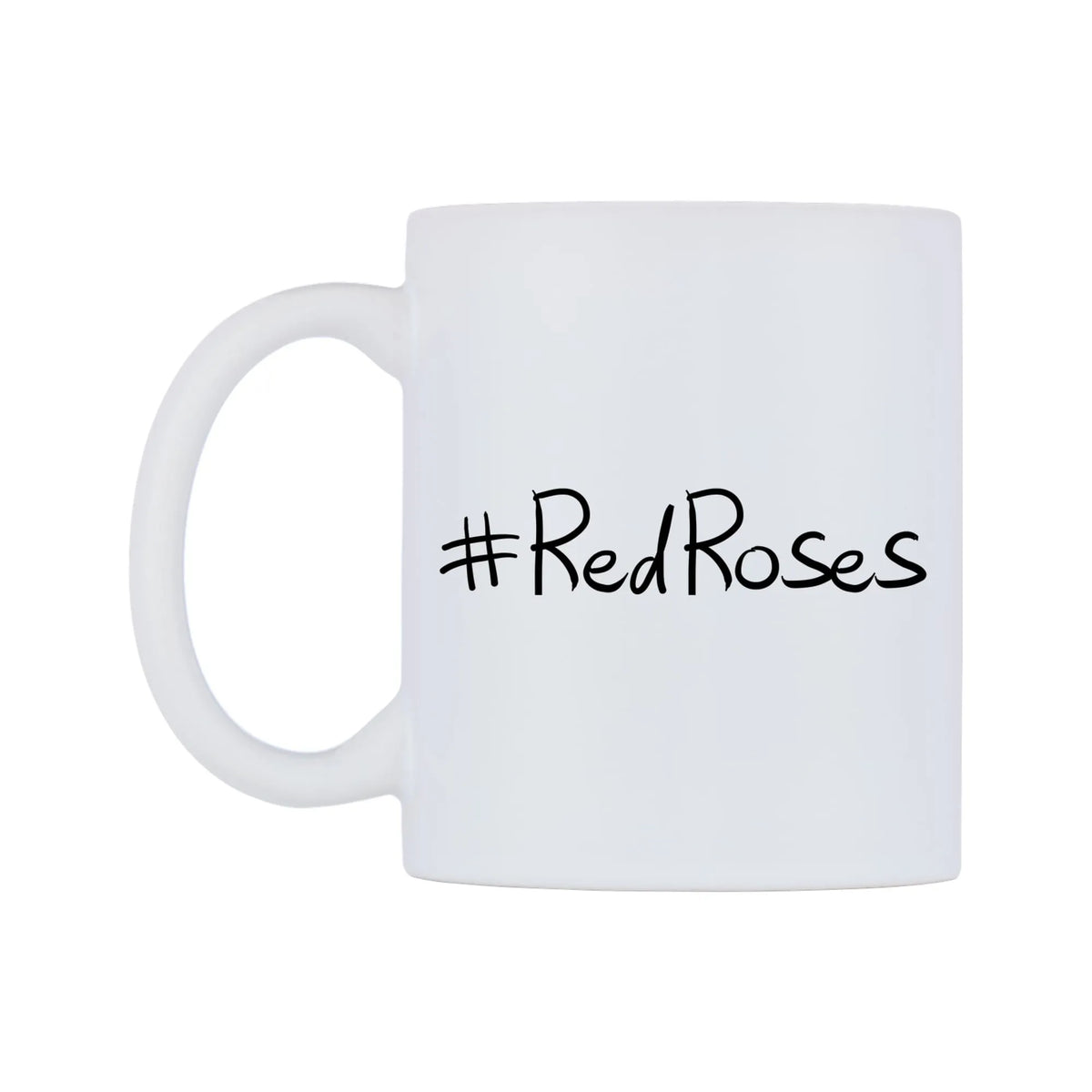 RedRoses Mug — mug, right side, on a white background