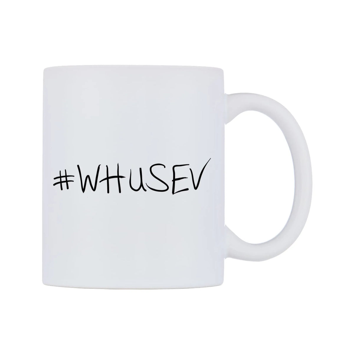 WHUSEV Mug — mug, left side, on a white background