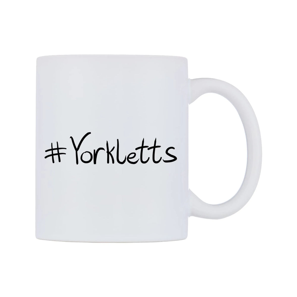Yorkletts Mug — mug, left side, on a white background