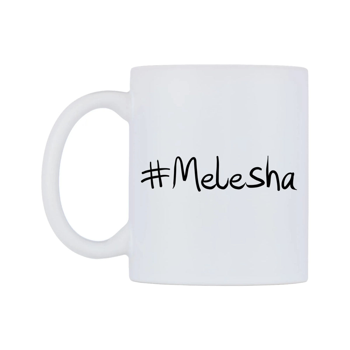 Melesha Mug — mug, right side, on a white background