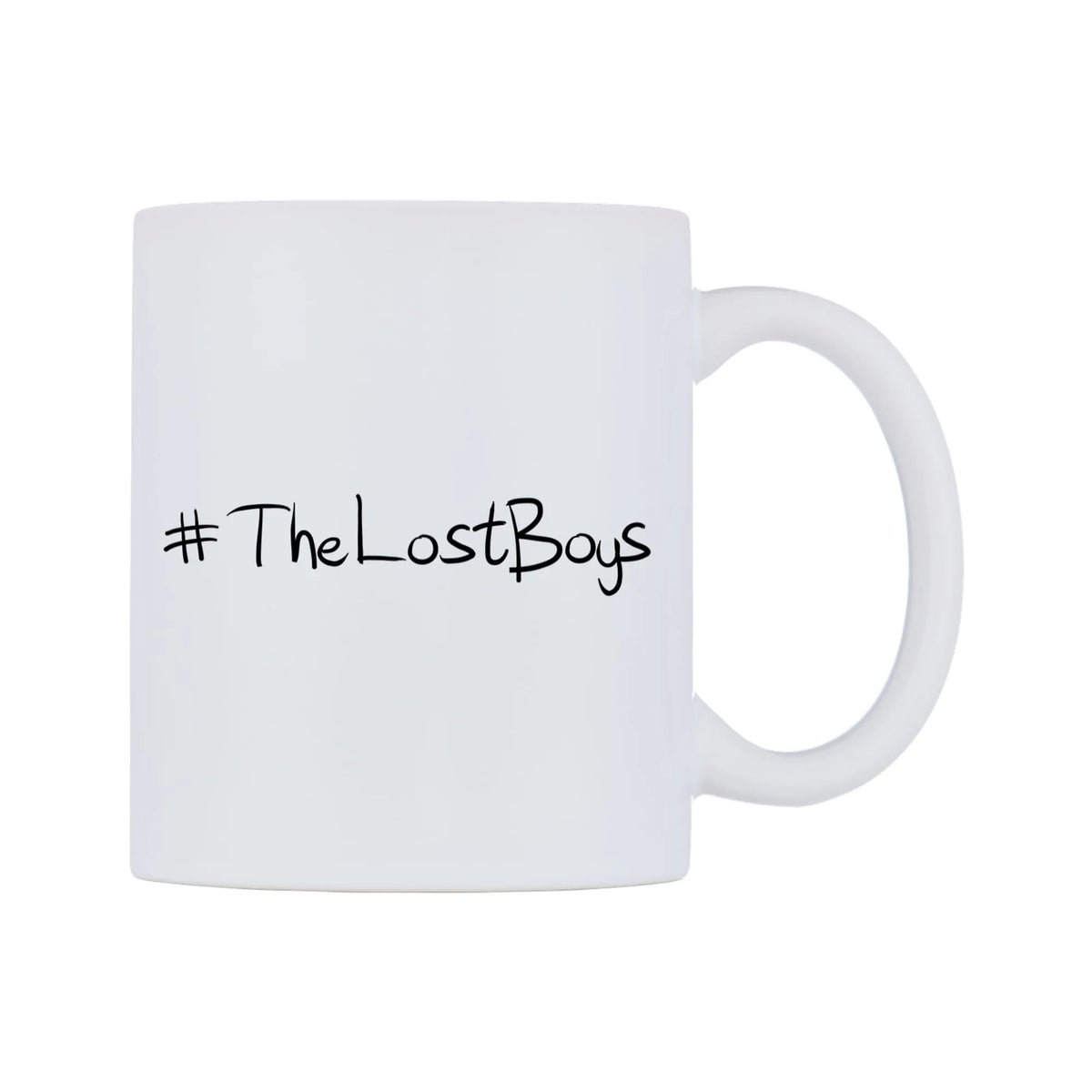 TheLostBoys Mug — mug, left side, on a white background