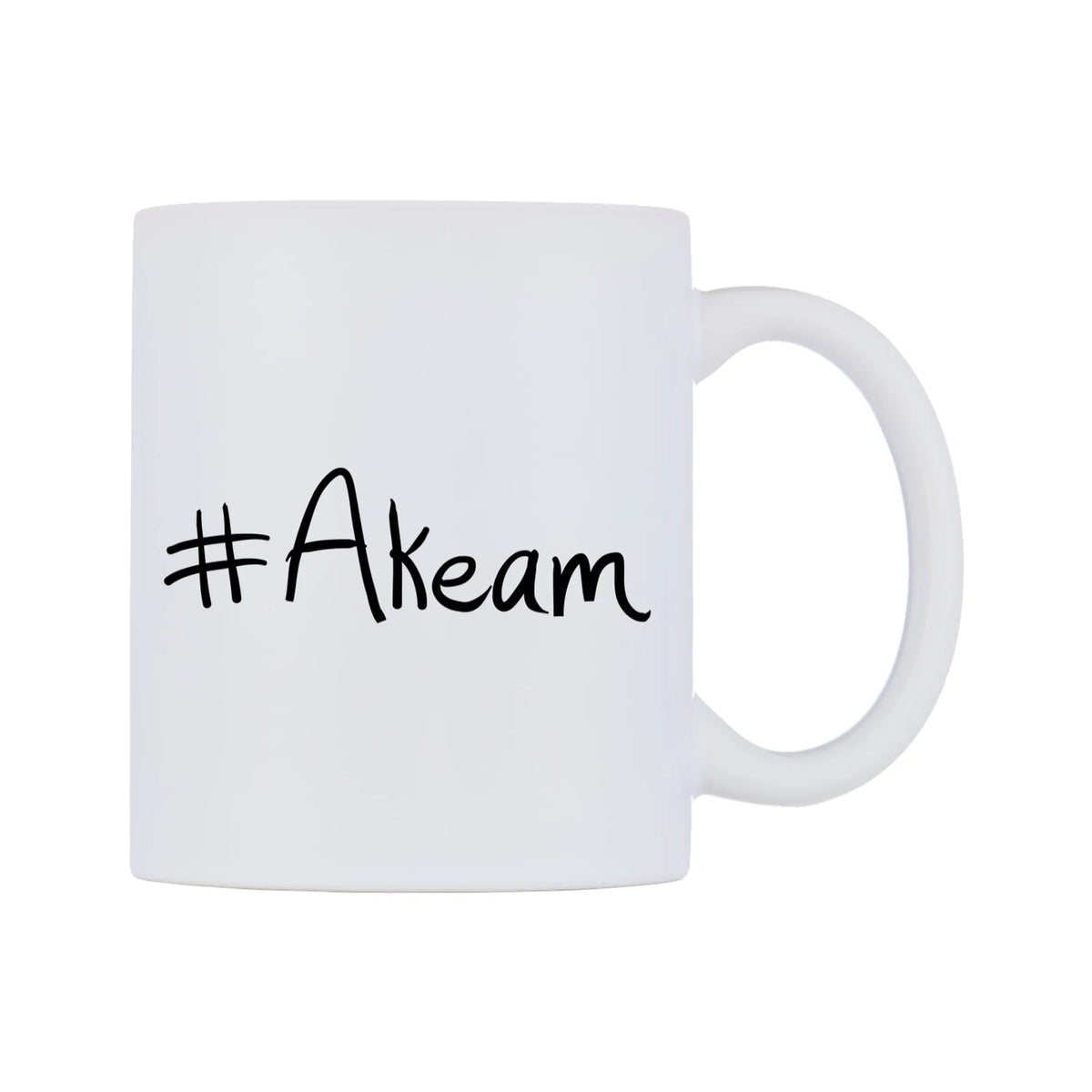 Akeam Mug — mug, left side, on a white background