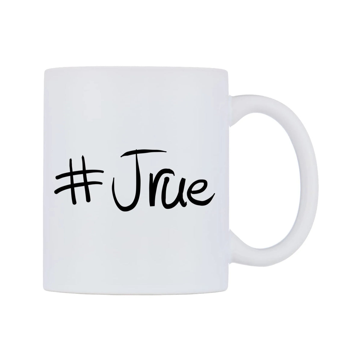 Jrue Mug — mug, left side, on a white background