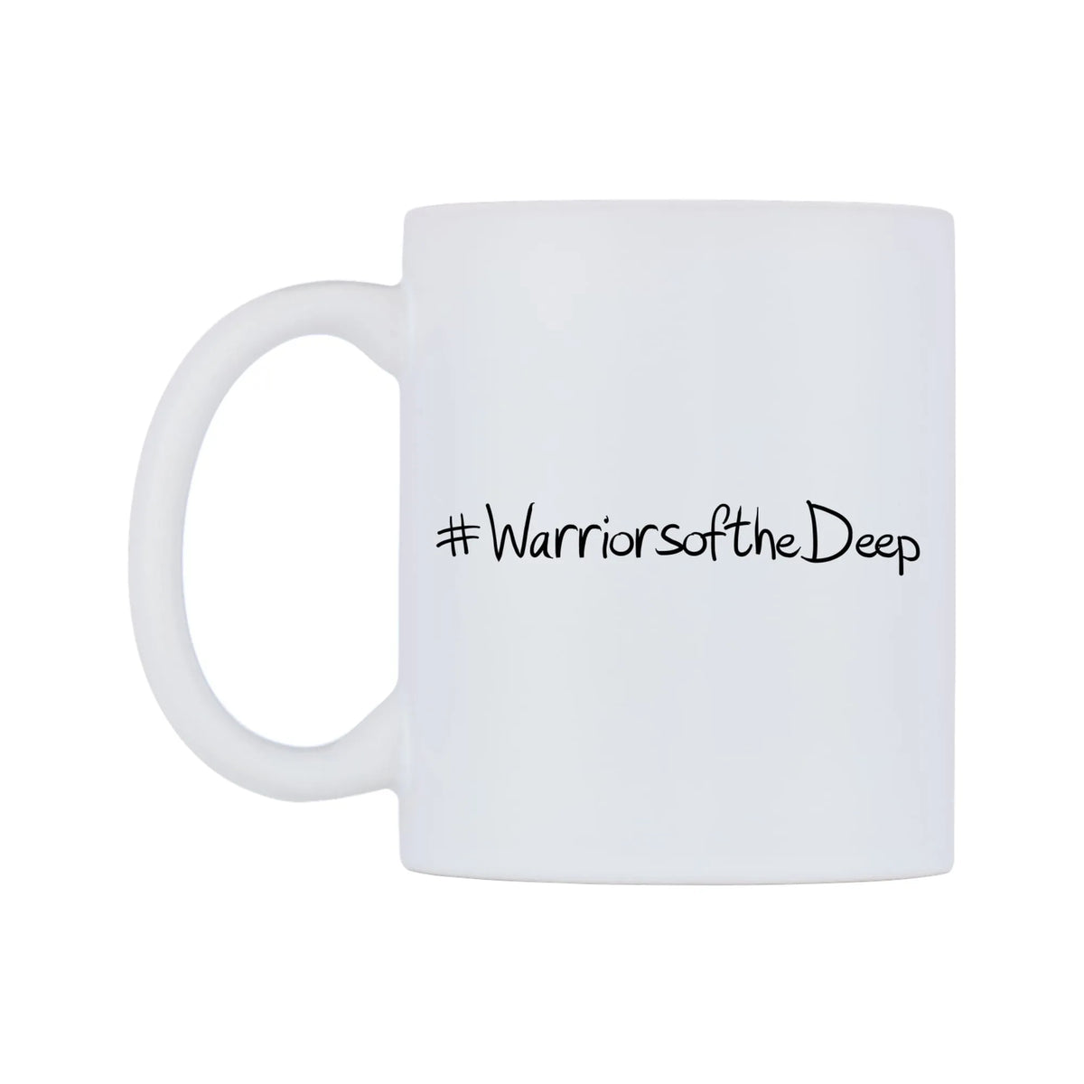 WarriorsoftheDeep Mug — mug, right side, on a white background