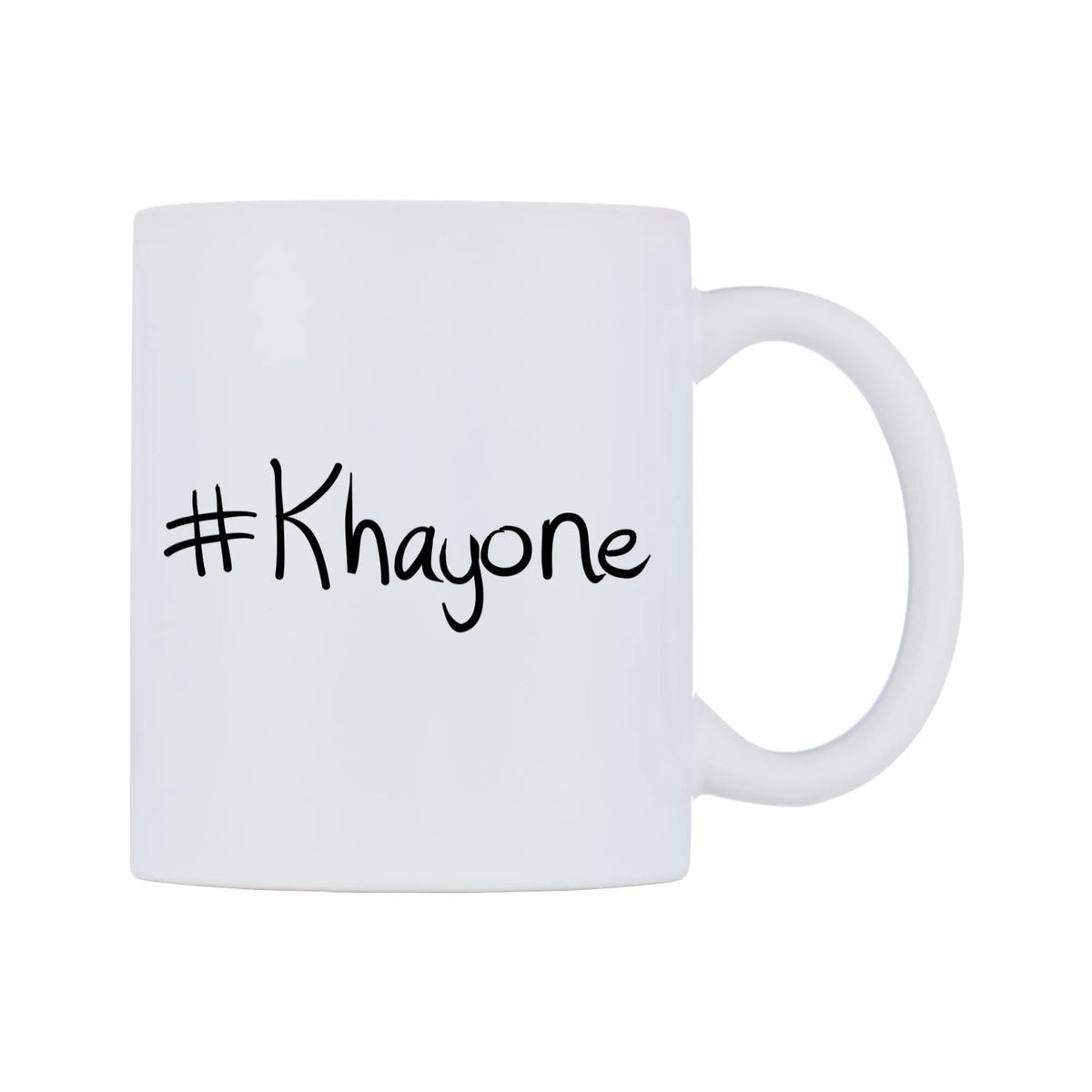 Khayone Mug — mug, left side, on a white background