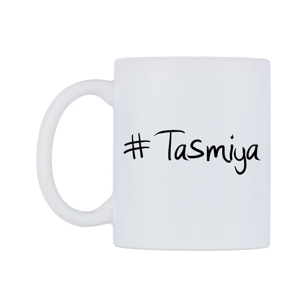 Tasmiya Mug — mug, right side, on a white background