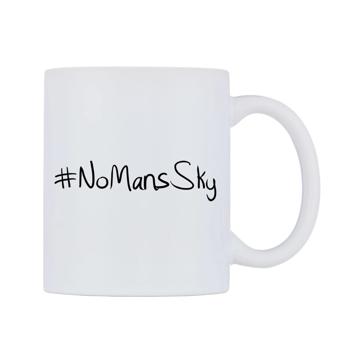 NoMansSky Mug — mug, left side, on a white background