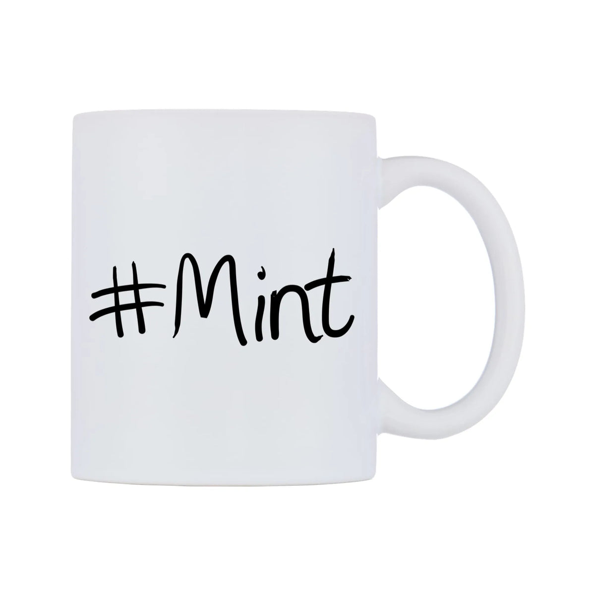 Mint Mug — mug, left side, on a white background