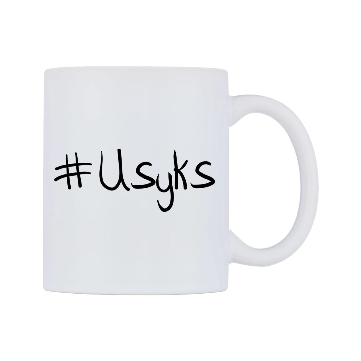 Usyks Mug — mug, left side, on a white background