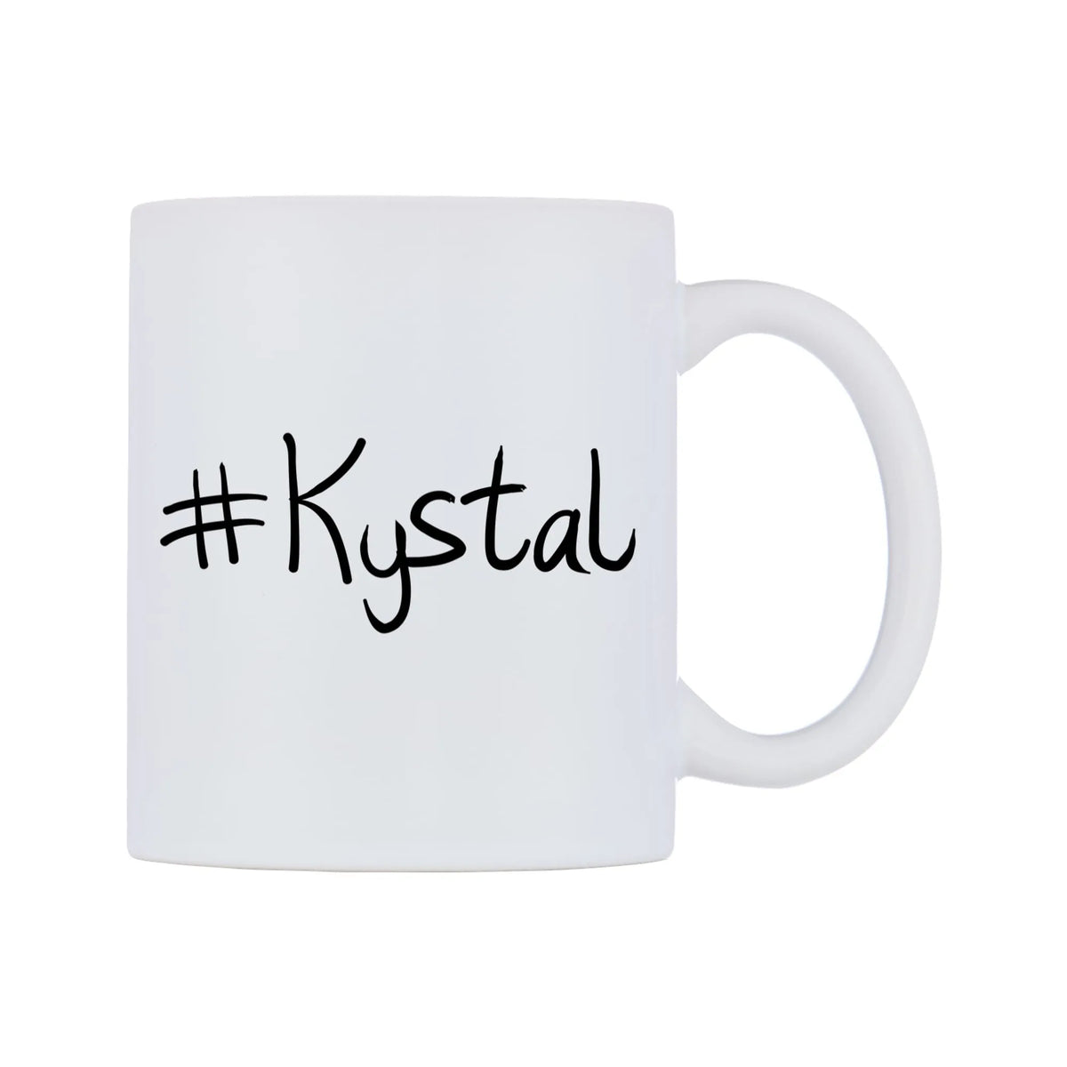 Kystal Mug — mug, left side, on a white background