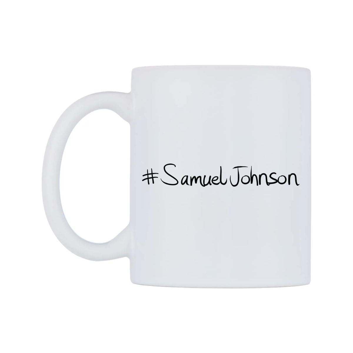 SamuelJohnson Mug — mug, right side, on a white background