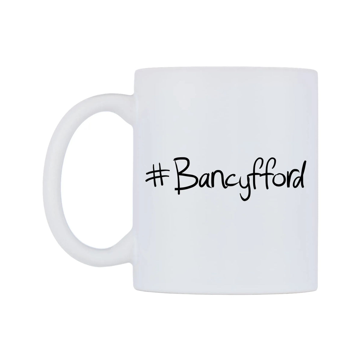 Bancyfford Mug — mug, right side, on a white background