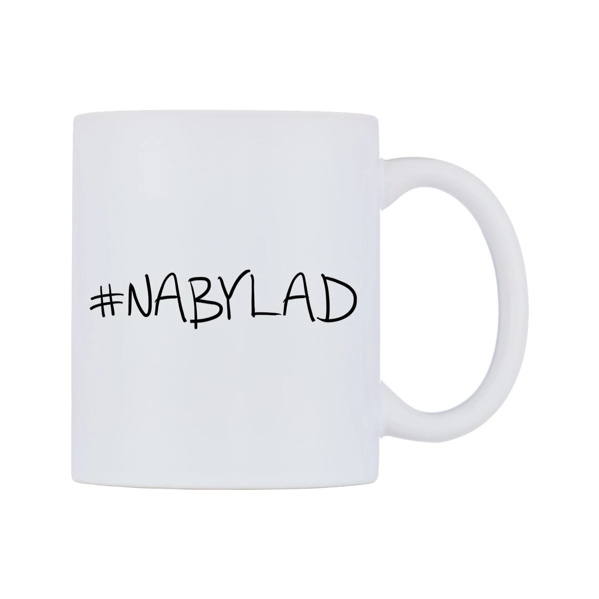NABYLAD Mug — mug, left side, on a white background