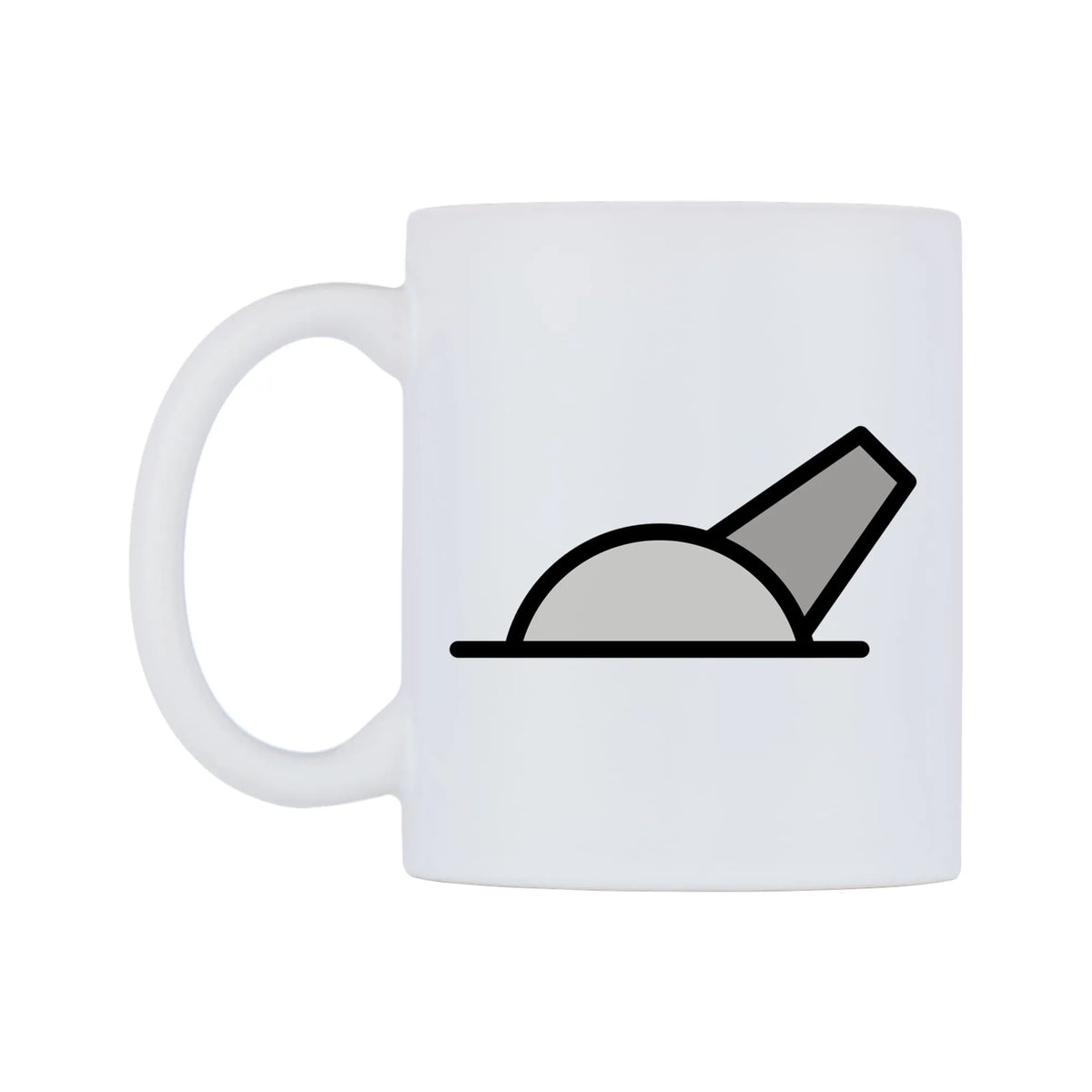 Switch Emoji Mug — mug, right side, on a white background