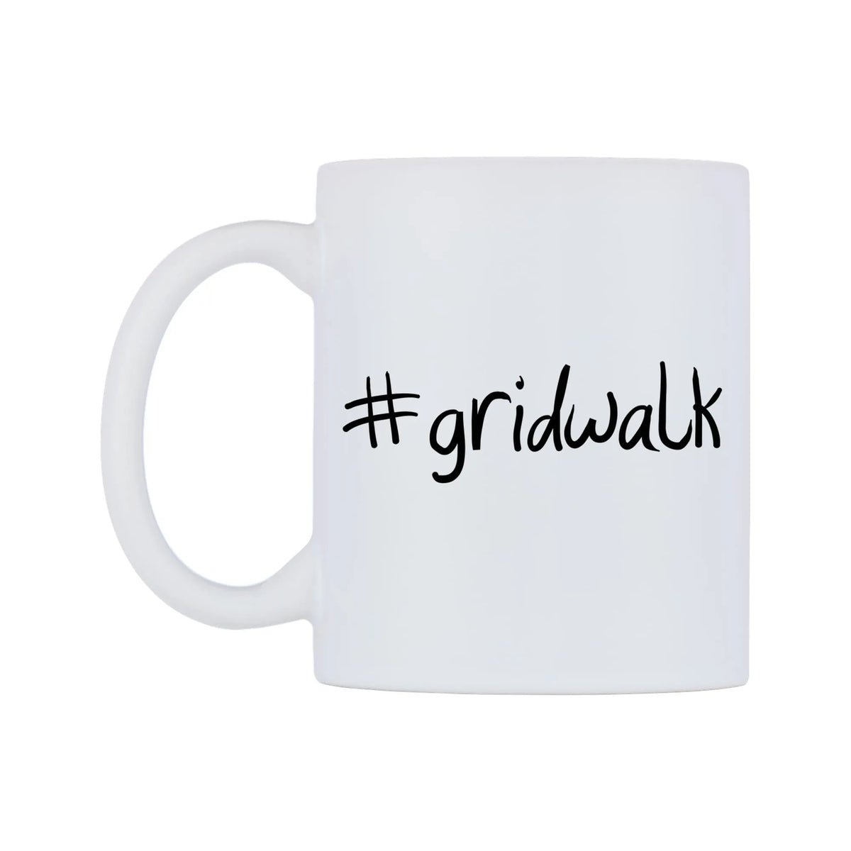 gridwalk Mug — mug, right side, on a white background