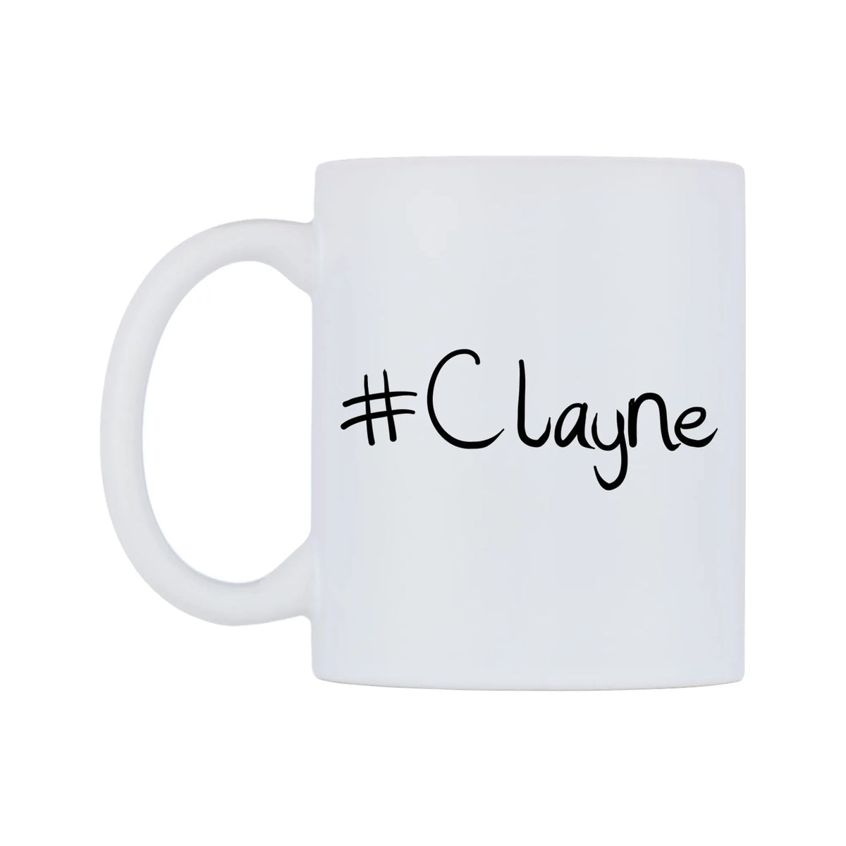 Clayne Mug — mug, right side, on a white background