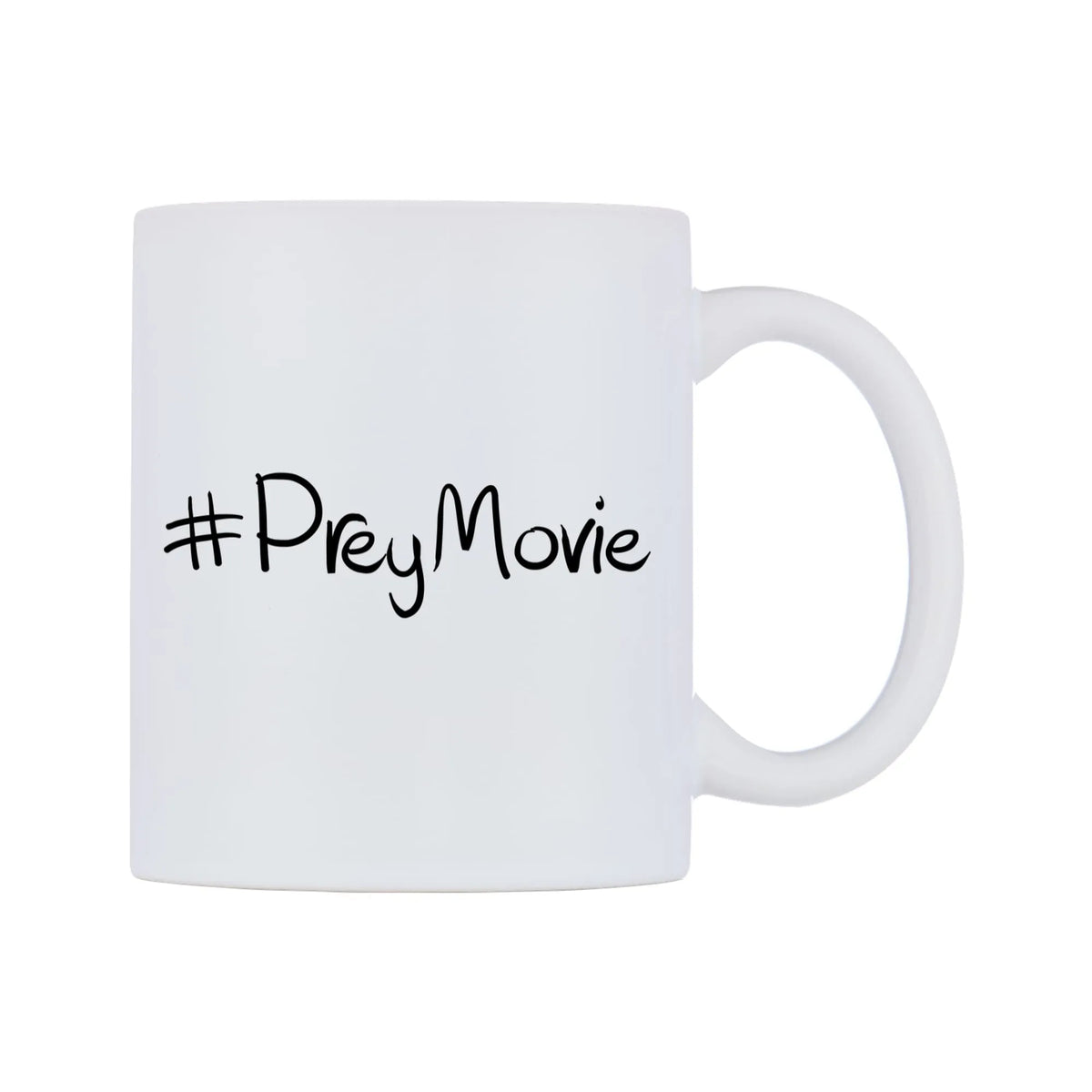 PreyMovie Mug — mug, left side, on a white background