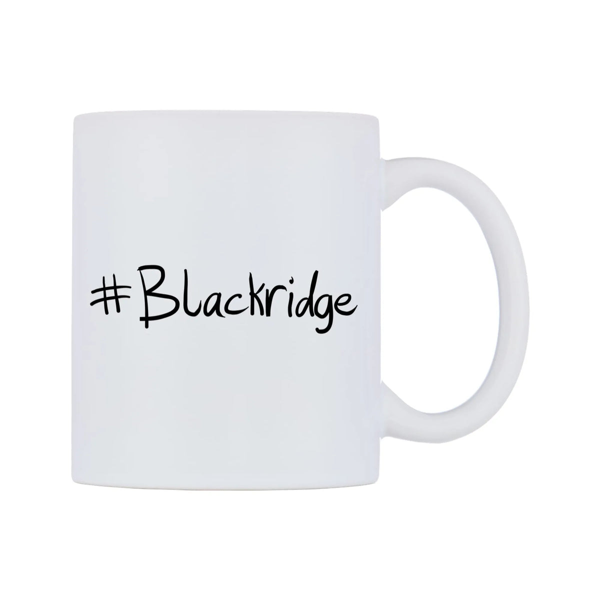 Blackridge Mug — mug, left side, on a white background