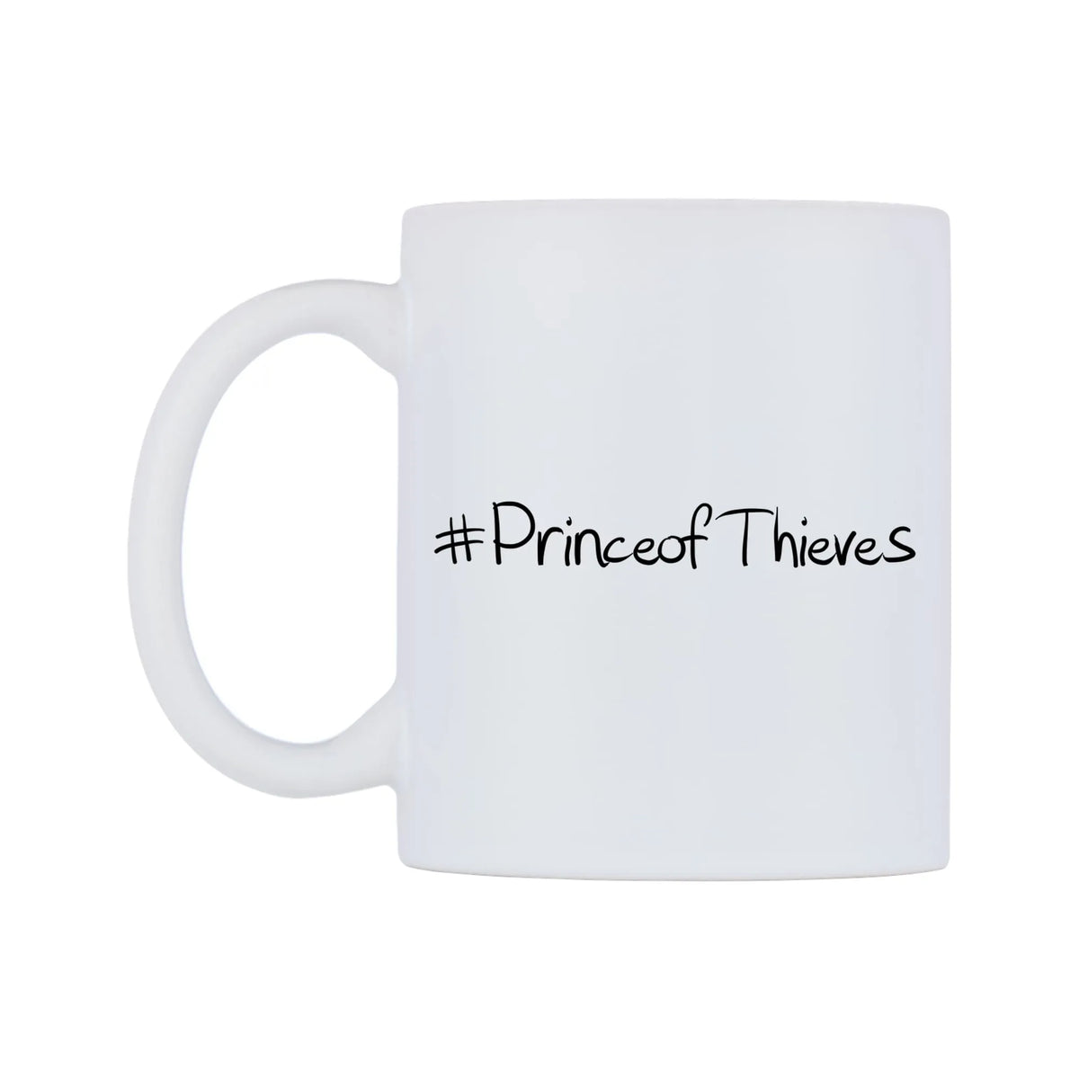 PrinceofThieves Mug — mug, right side, on a white background
