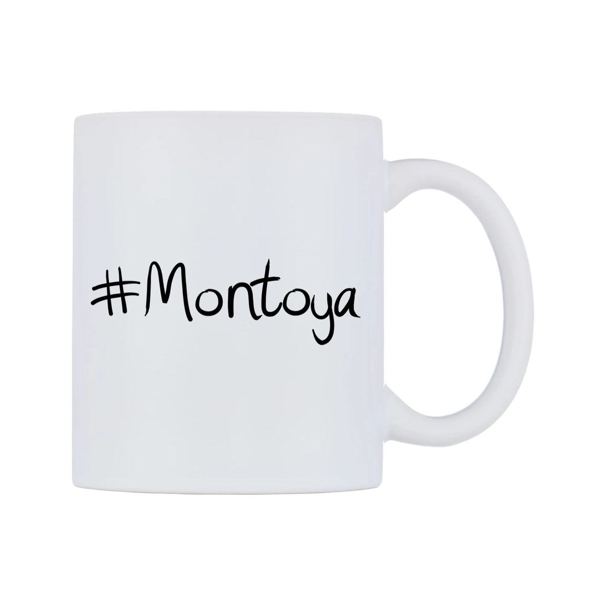 Montoya Mug — mug, left side, on a white background