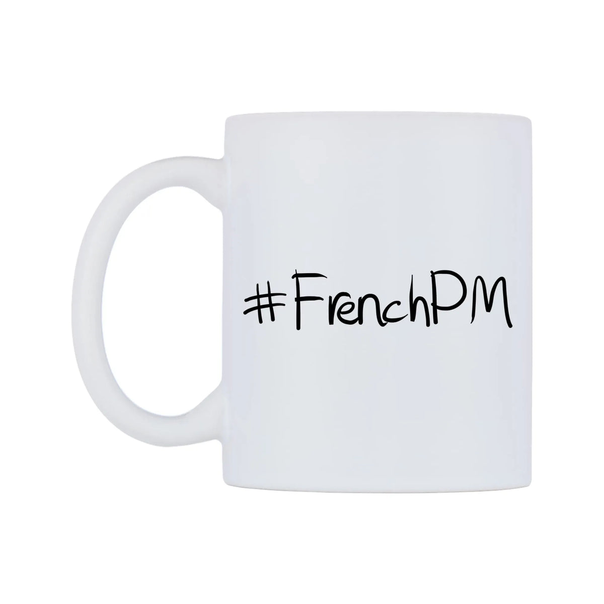 FrenchPM Mug — mug, right side, on a white background