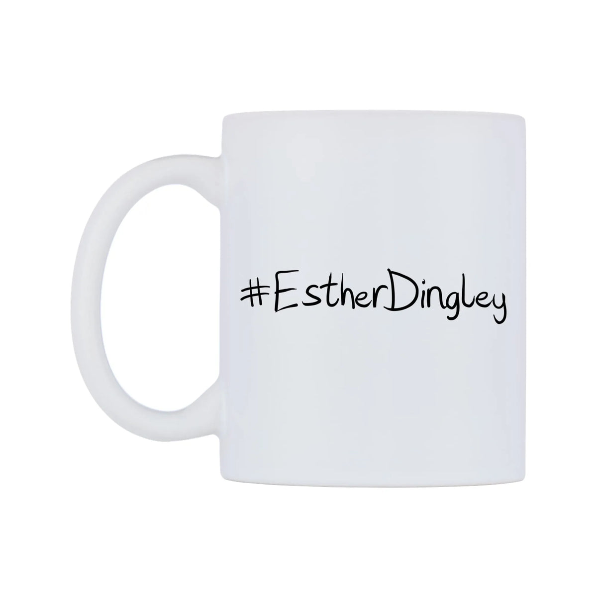EstherDingley Mug — mug, right side, on a white background