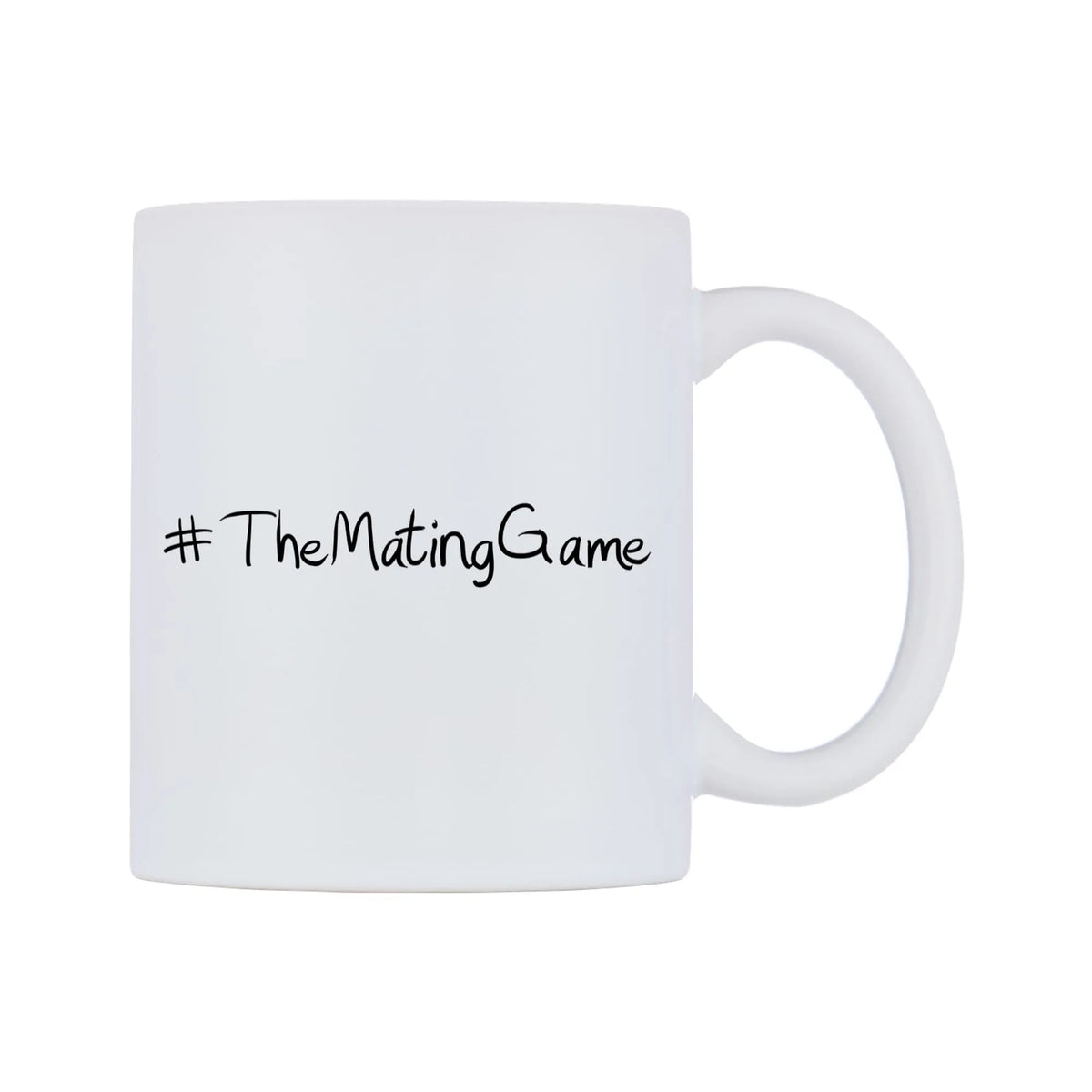 TheMatingGame Mug — mug, left side, on a white background