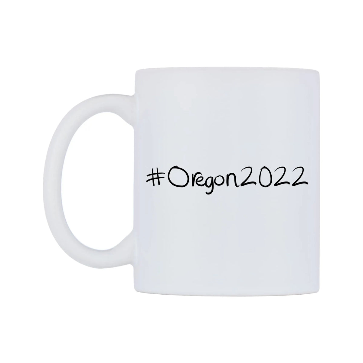 Oregon2022 Mug — mug, right side, on a white background