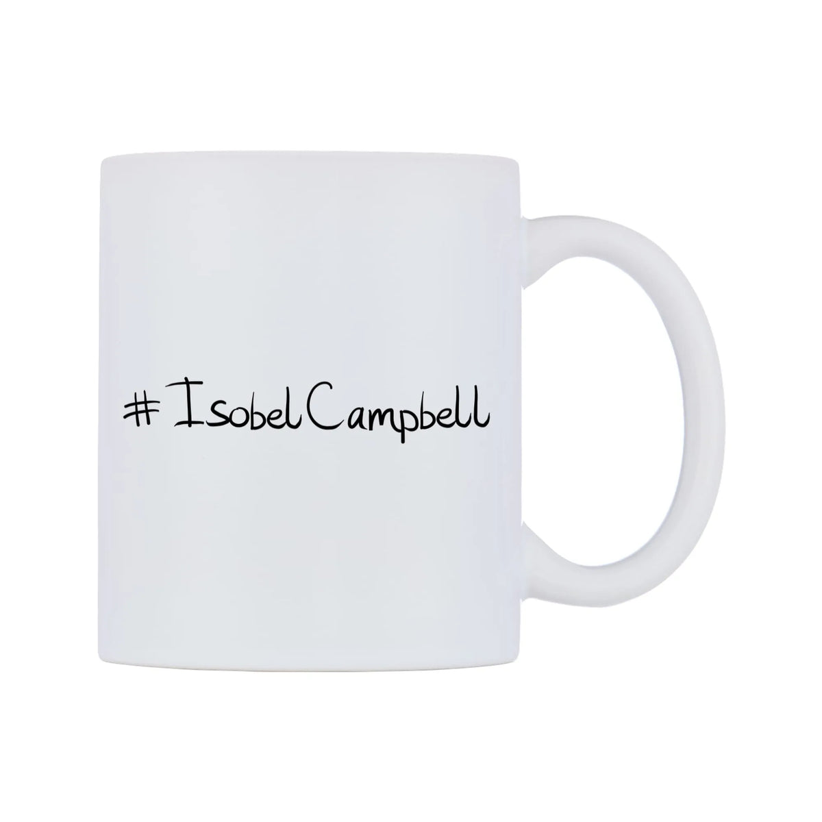 IsobelCampbell Mug — mug, left side, on a white background