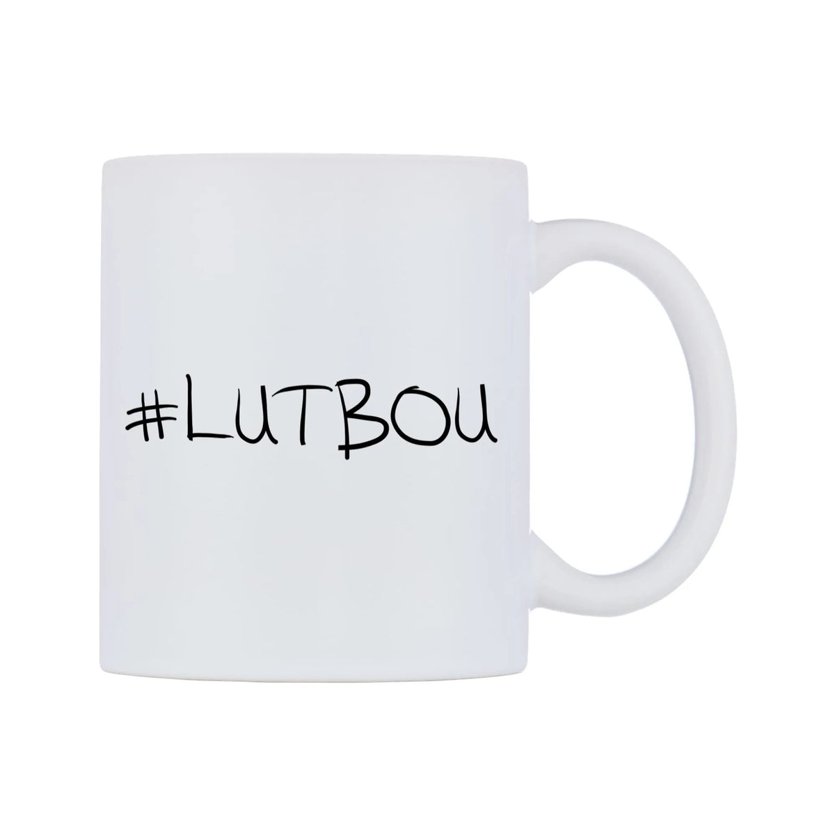 LUTBOU Mug — mug, left side, on a white background