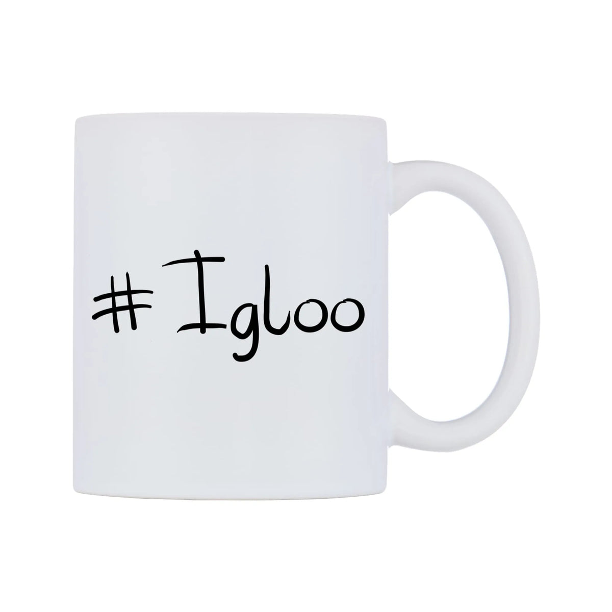 Igloo Mug — mug, left side, on a white background