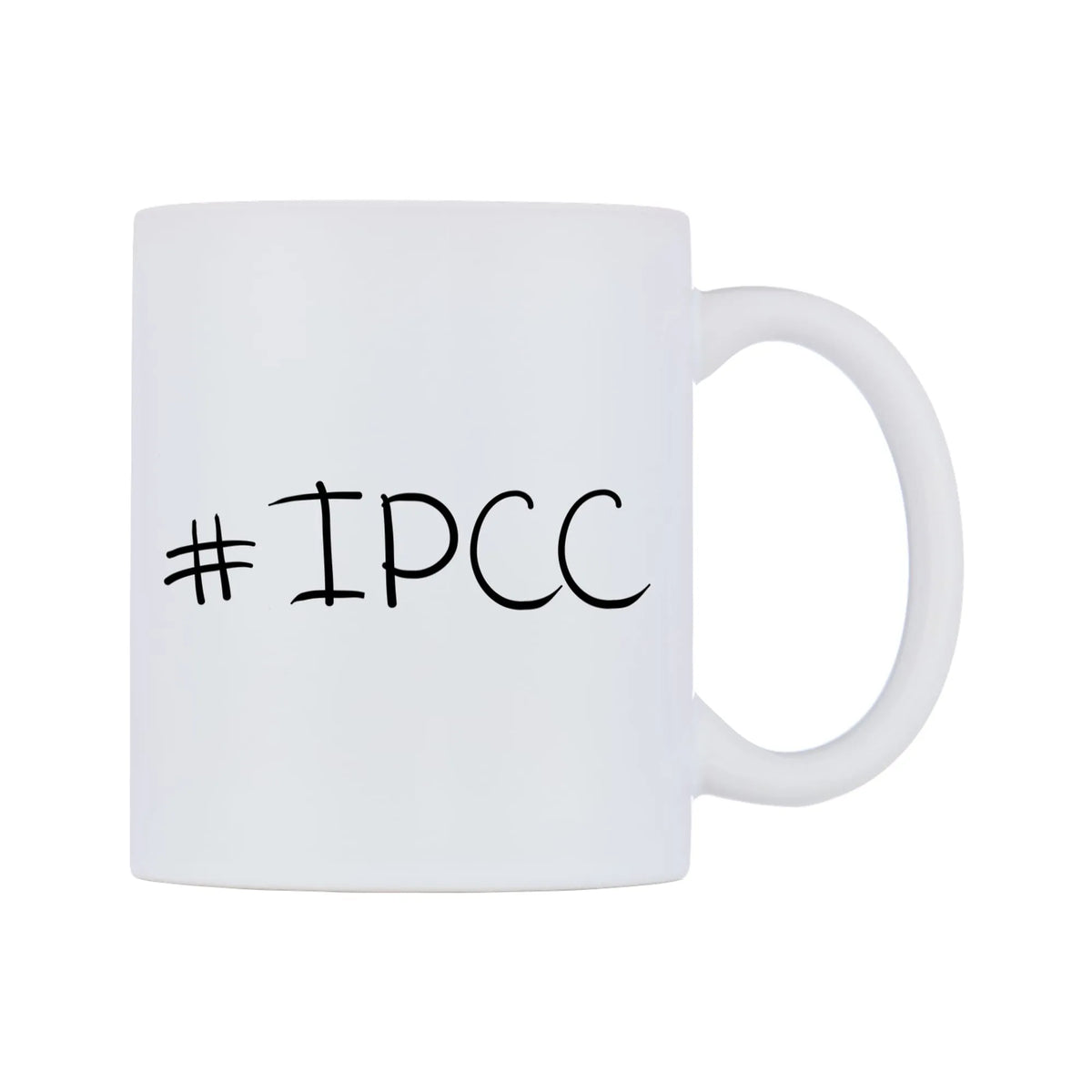 IPCC Mug — mug, left side, on a white background